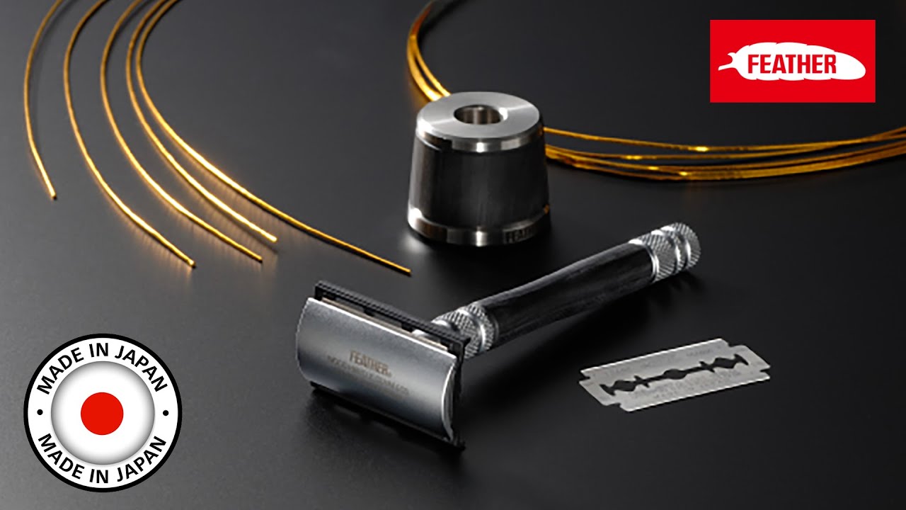 💈 Обзор японской безопасной бритвы Feather Wood and Stainless Steel Double Edge Razor w/Stand WS-D2S