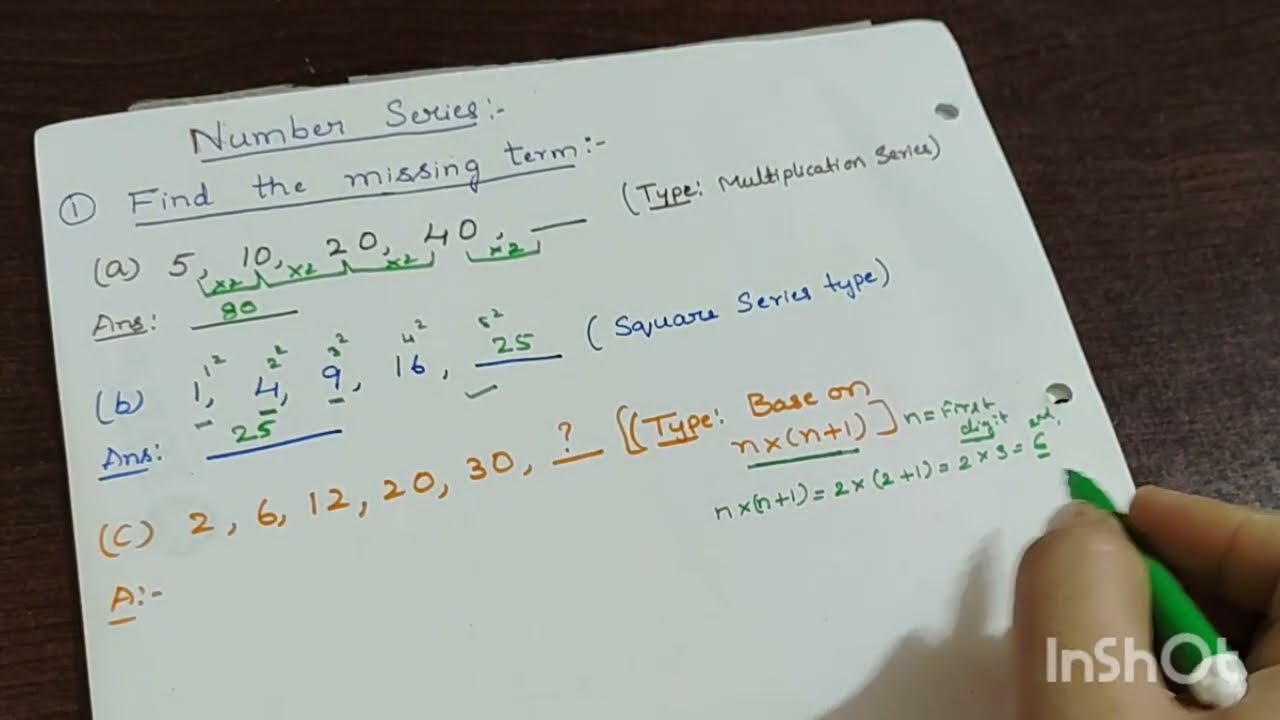 Number series and it's basic type #math #numberseries #numericalaptitude #gpstr #hstr #kartet #ctet