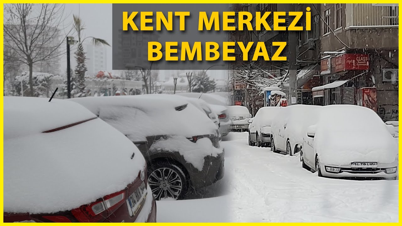 Diyarbakır'da Kar Kalınlığı 25 Santimi Geçti, 33 Köy Yolu Ulaşıma Kapandı