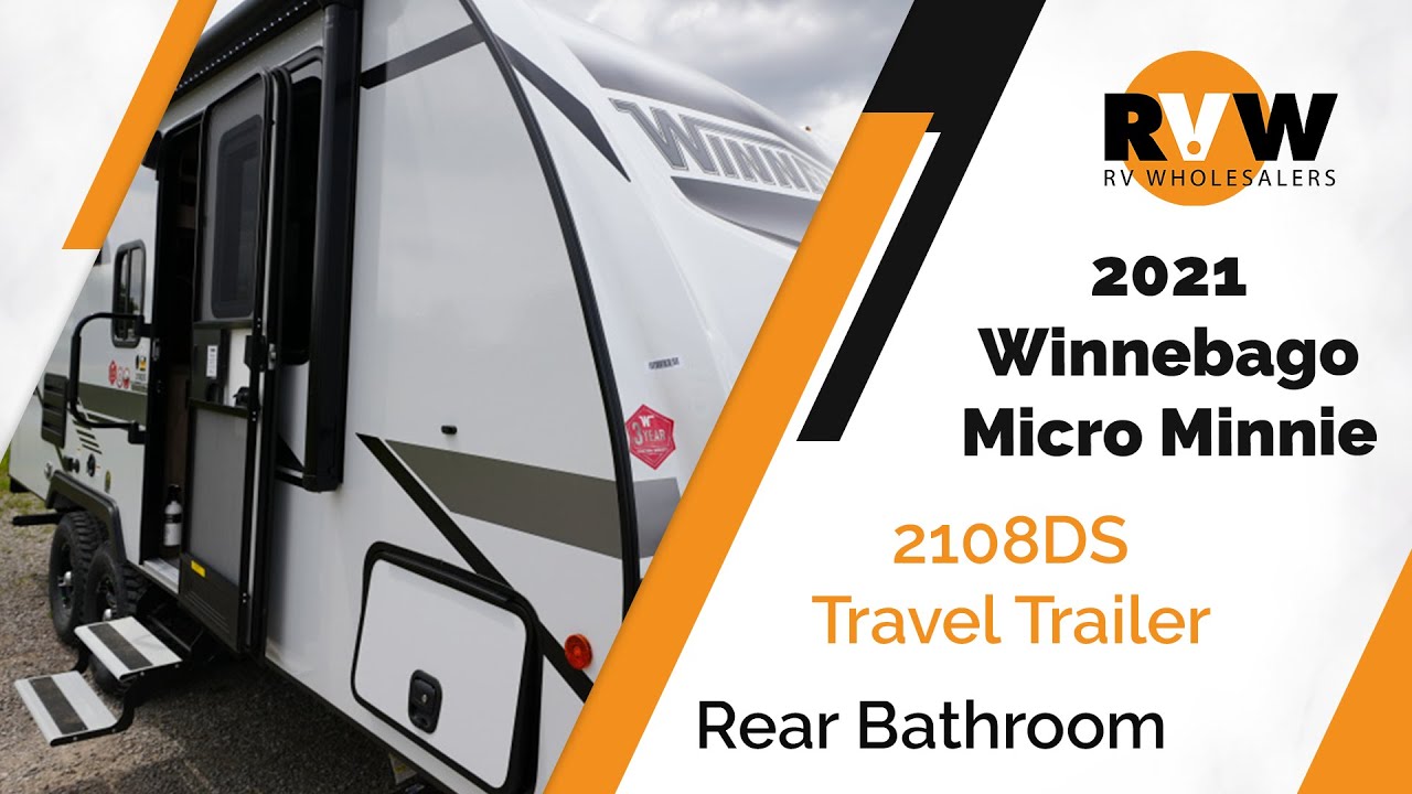 Обзор туристического прицепа Winnebago Micro Minnie 2108DS 2021 года