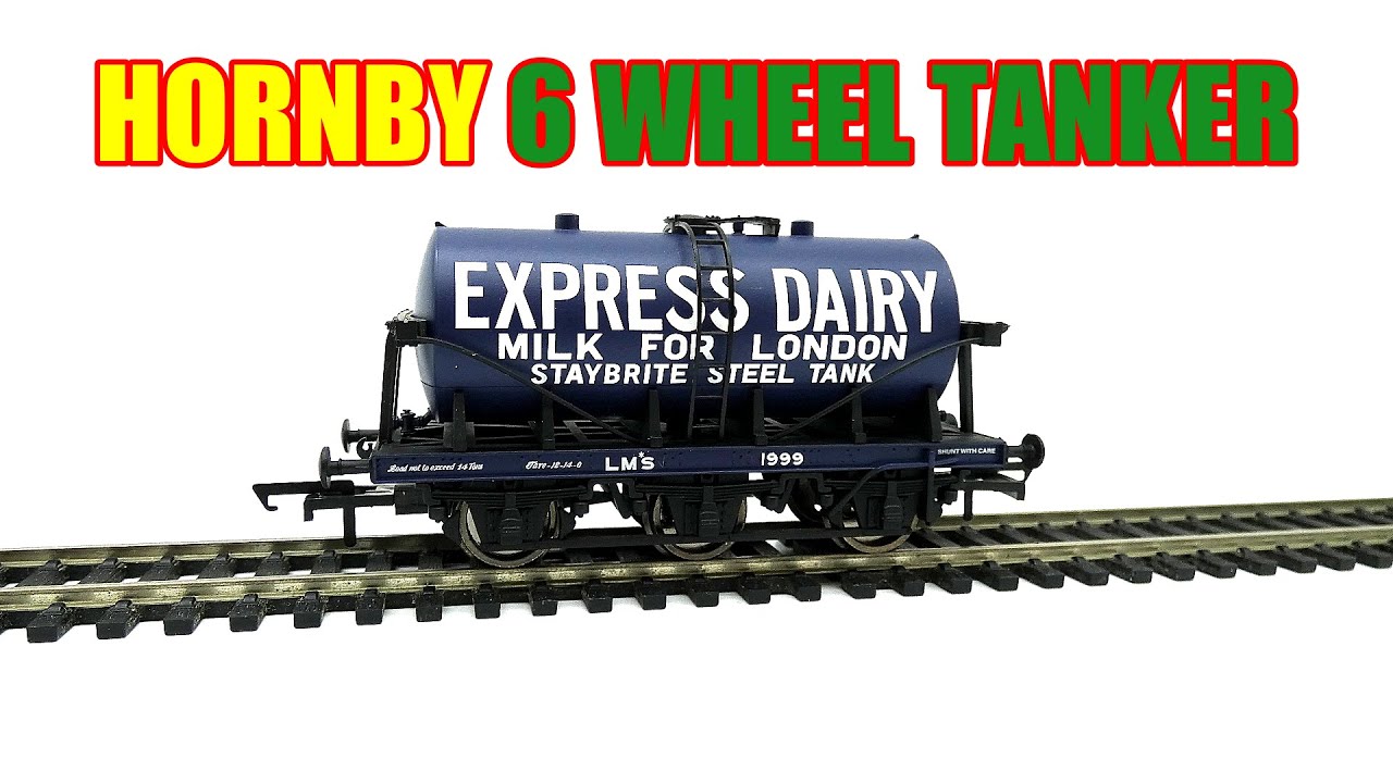 REVIEW HORNBY 6 WHEEL MILK TANKER