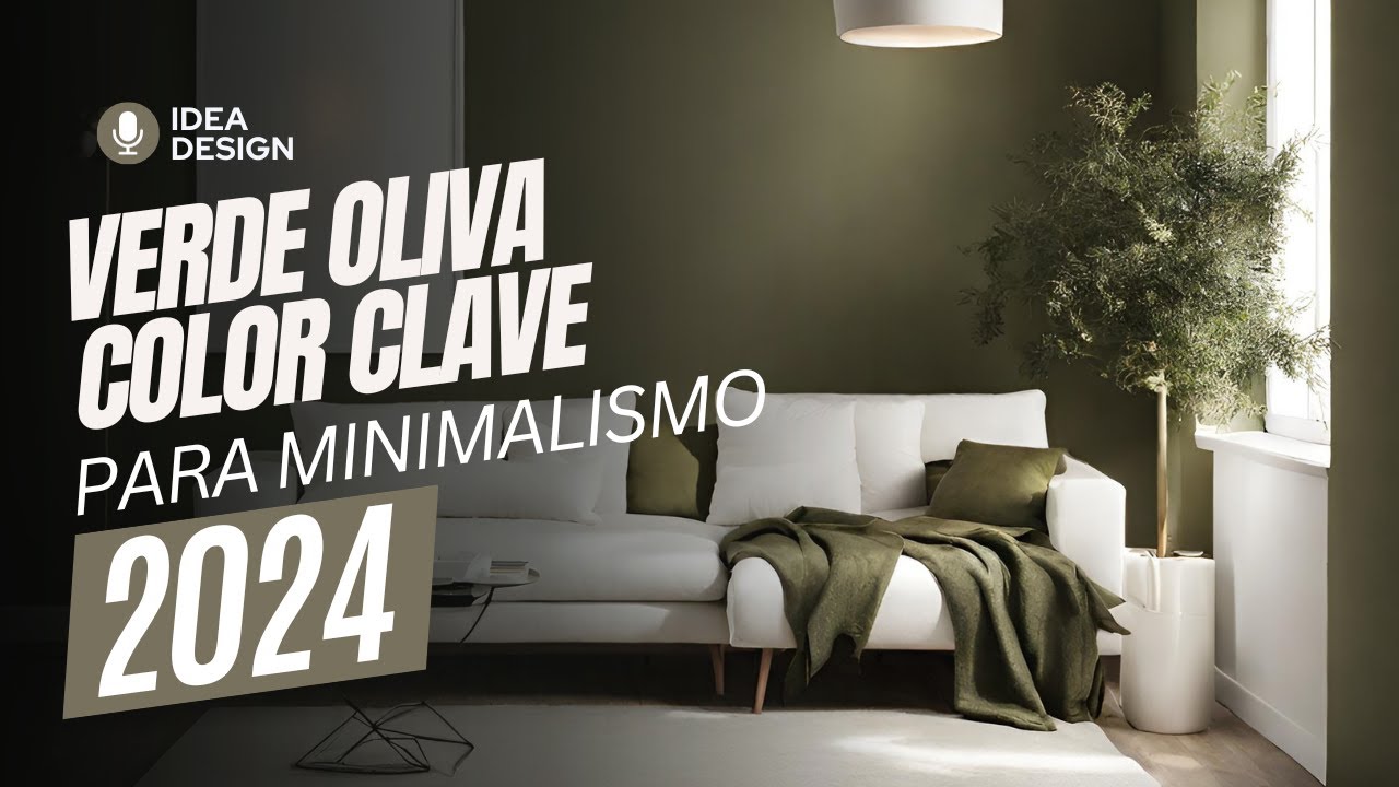 ✅VERDE OLIVA 👉 COLOR CLAVE PARA EL MINIMALISMO 2024