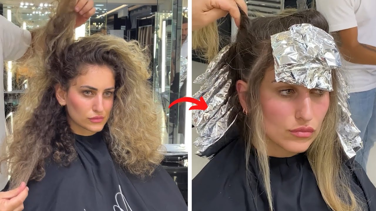 This curly transformation is everything you&rsquo;d wish for, by Mounir!