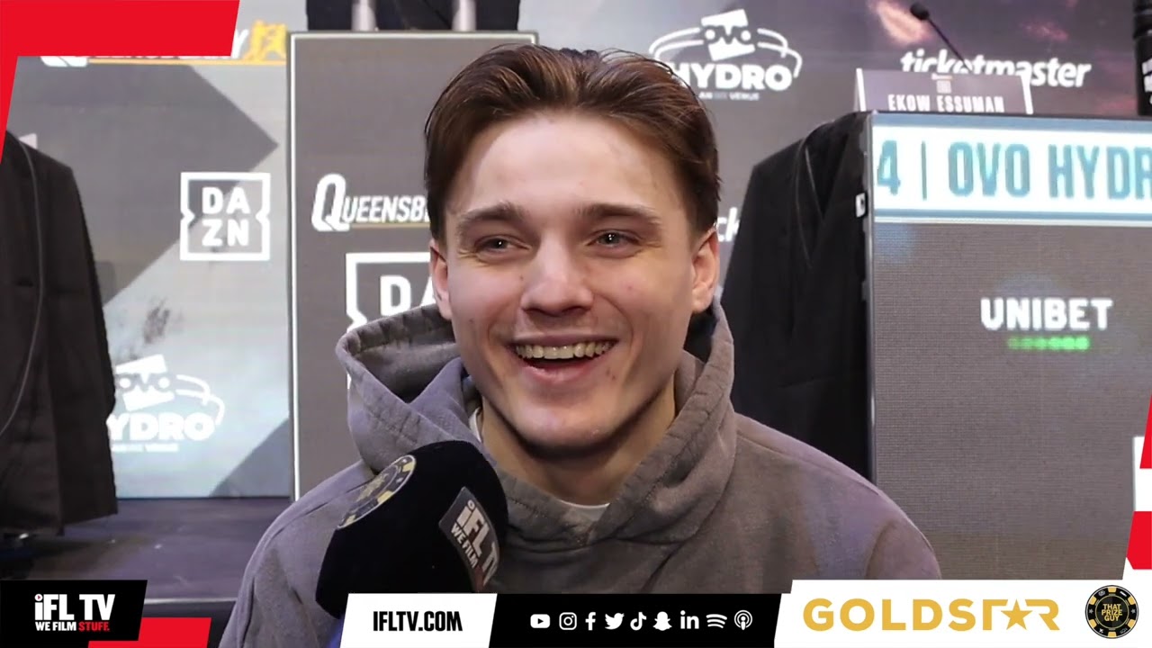 'MY DAD WOULD HAVE BEEN MORE EXCITED THAN ME' - DREW LIMOND ON FIGHTING ON HUGE JOSH TAYLOR CARD