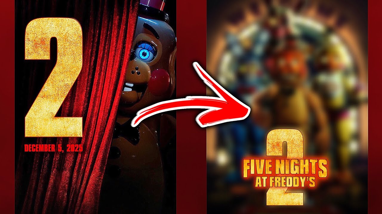 [RareGalaxy5] Making A Custom Five Nights At Freddy’s 2 Movie Poster! #4