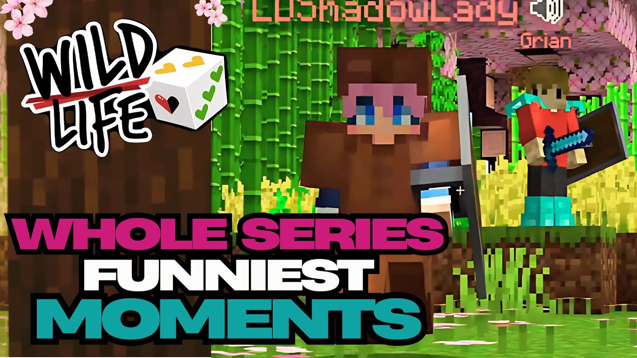 Самые смешные моменты WildLife SMP (все сессии) с участием Grian, Mumbo, GoodTimesWithScar, Gemin...