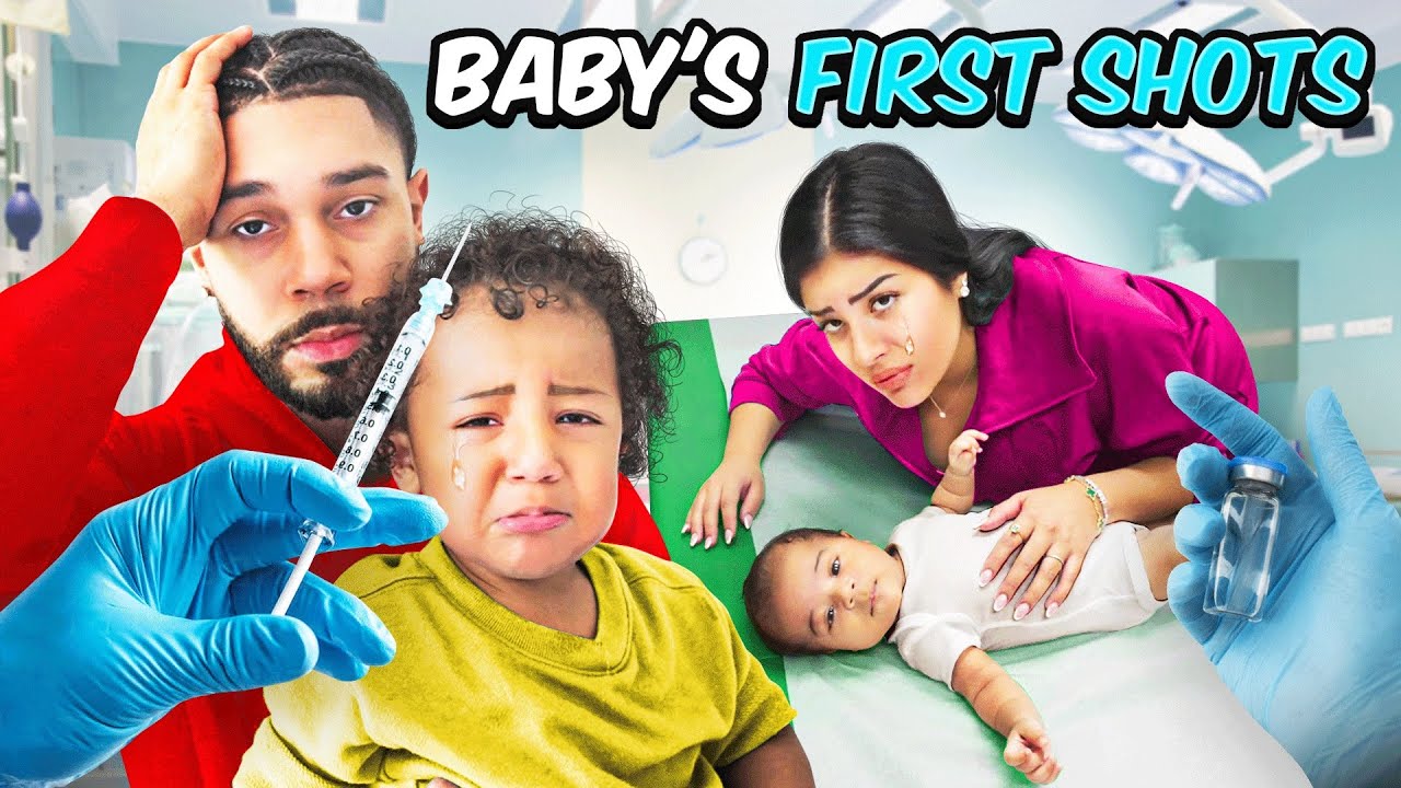 Baby Gets His First Shots!! 🥹 *WE FELT SO BAD*