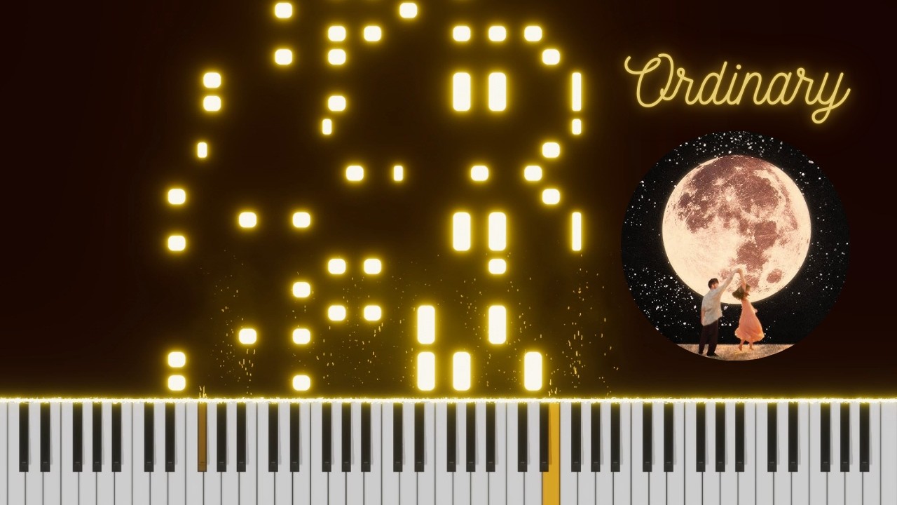 Alex Warren - Ordinary | Piano Cover