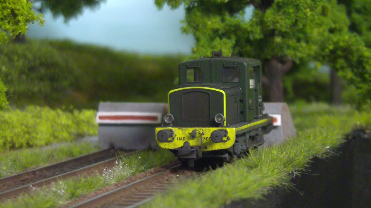 Train HO - Mon réseau HO - Locotracteur Moyse REE, si petit et si mignon - 67401 et 67545 REE-