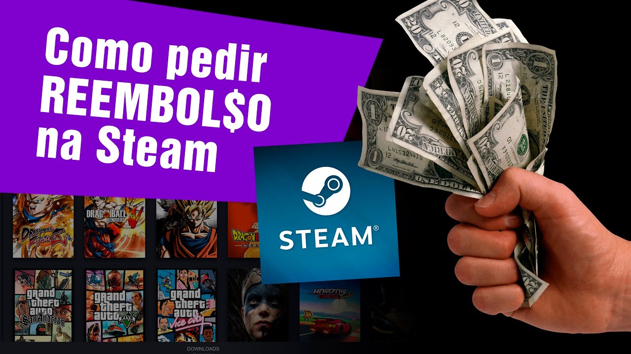 [TUTORIAL] Como pedir REEMBOLSO na STEAM - passo a passo até recebermos do dinheiro (2022)