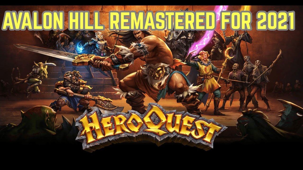 ИГРОВАЯ СИСТЕМА HEROQUEST ОТ AVALON HILL — НОВИНКА 2021 ГОДА