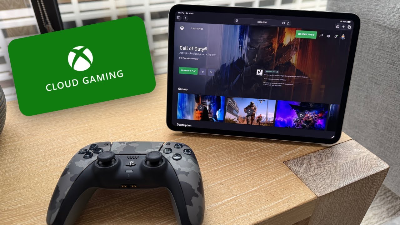 iPad Pro M5 — это просто потрясающий Xbox. Превратите свой iPad в Xbox с Ultimate Cloud Gaming!