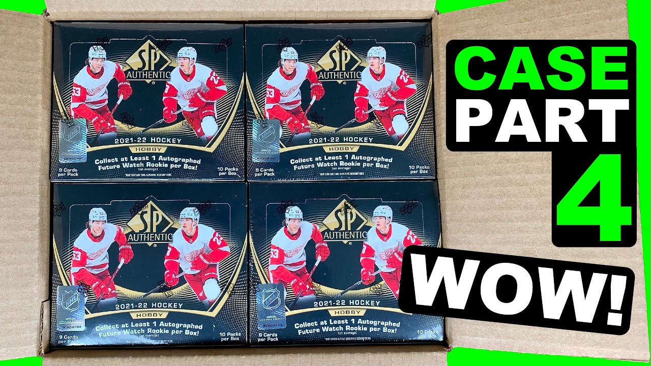 IT FINALLY HAPPENED!! - 2021-22 SP Authentic Hobby Hockey 16 Box Case Part 4