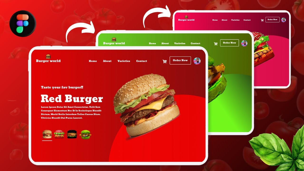 How to Design a Rotating Burger Slider in Figma in Just 15 Minutes!