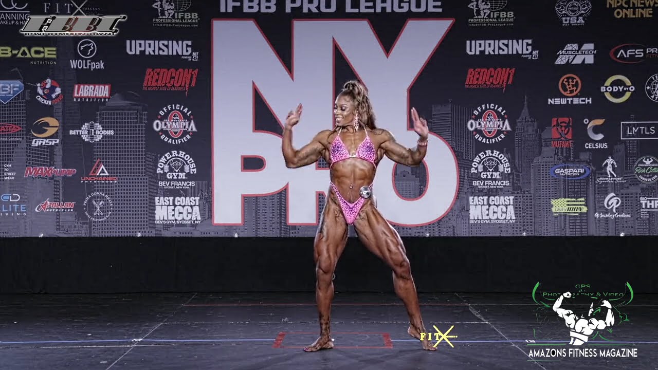FBBC | 24EP5 | #NYPRO24 Routine #womensphysique Marika Jones