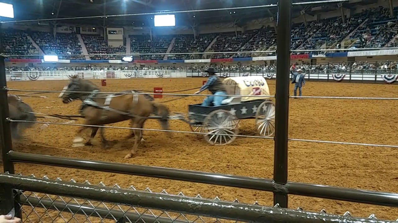 Chuck Wagon Races @ The Fort Worth Stock Show & Rodeo