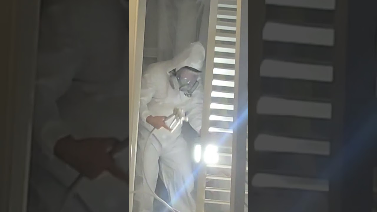 How To Paint Plantation Shutters (Fine Finish Spray)