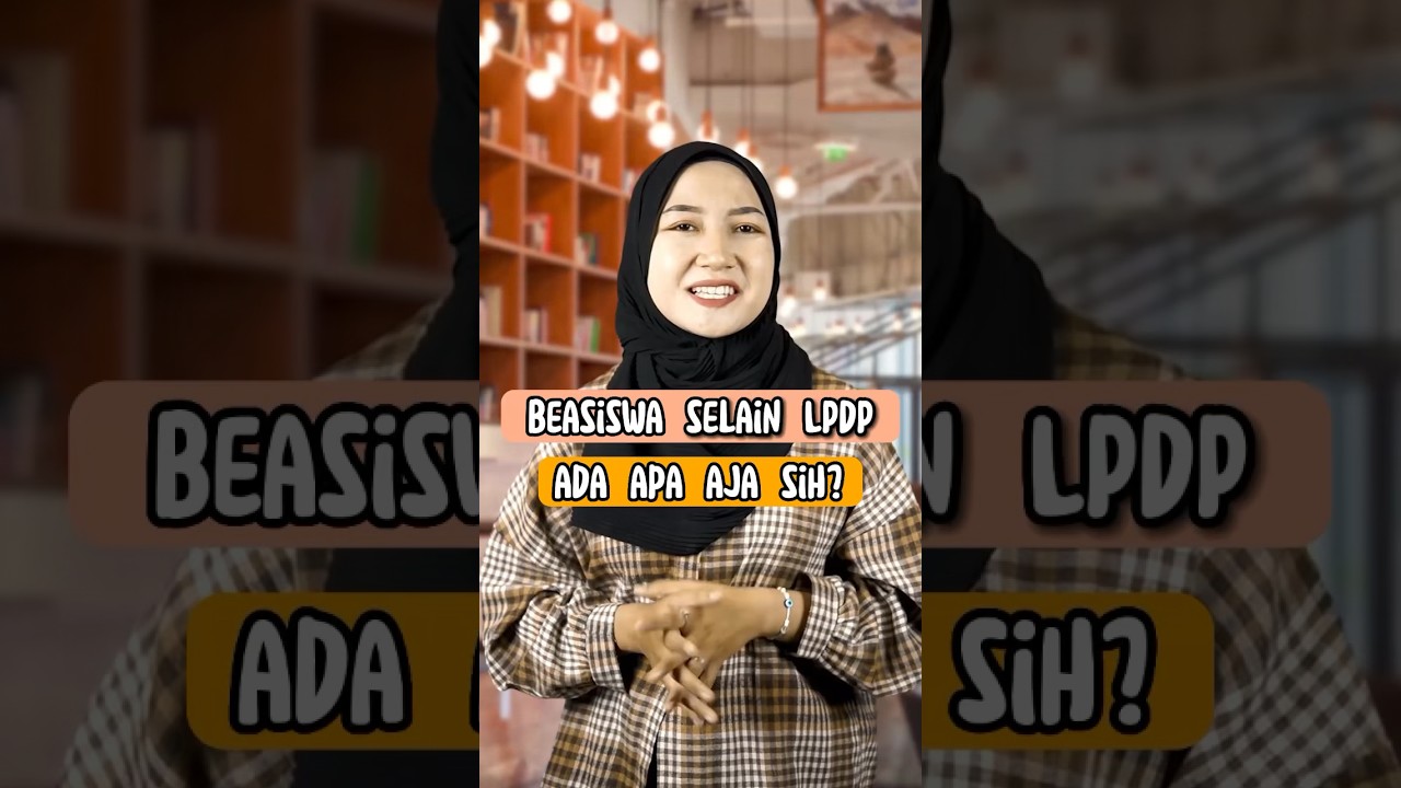 Beasiswa selain LPDP ada apa aja yaa??🤔 #belajarbahasainggris