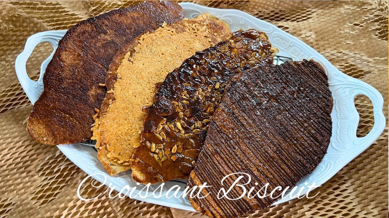Корейские круассановые печенья, Крунджи: Готовьте 4 вида вкусов дома.🥐