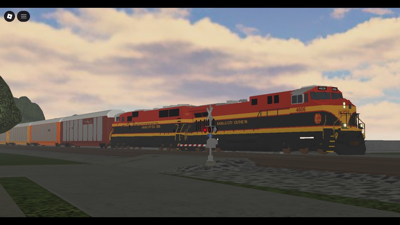 KCS 4606 leads Autorack
