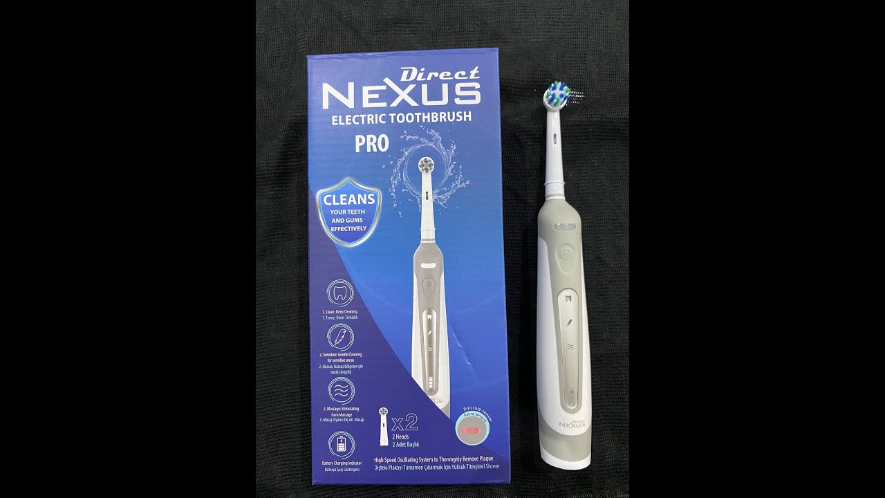 Nexus Şarjlı Diş fırçası / Direct Nexus Pro Elektirikli Diş Fırçası #reklam değildir