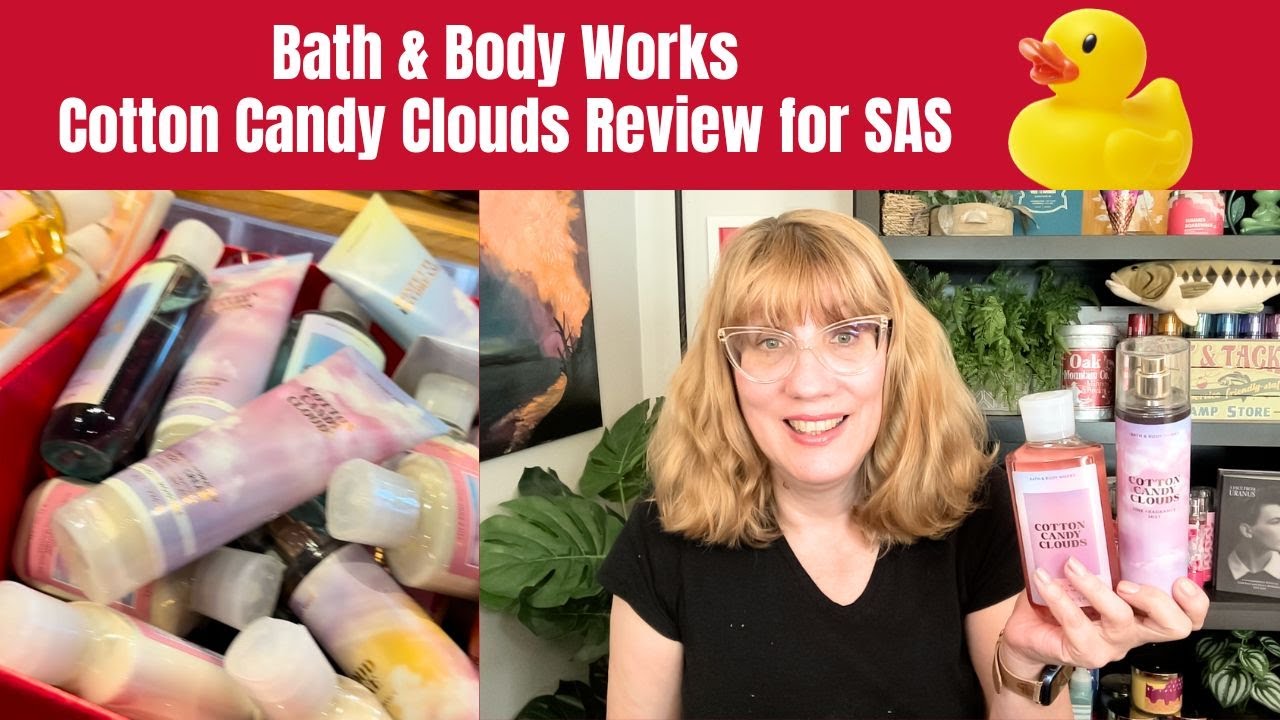 Bath & Body Works Cotton Candy Clouds Review for SAS