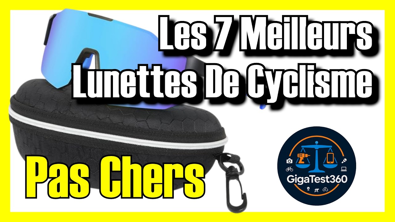 🕶️🔥 Les 7 MEILLEURS Lunettes De Cyclisme PAS CHERS sur Amazon [2026]✅[Qualité/Prix] vélo