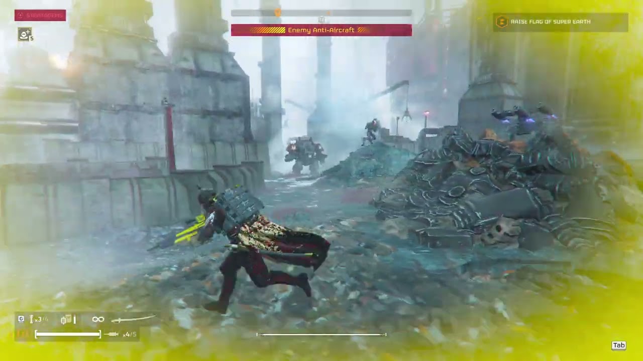 D4 Solo CYBERSTAN LANDFALL! | Helldivers 2 Clip #Helldivers2 #shorts