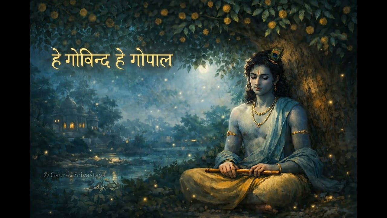 Hey Govind Hey Gopal | हे गोविन्द हे गोपाल | Peaceful Evening Krishna Bhajan Inner Peace & Surrender
