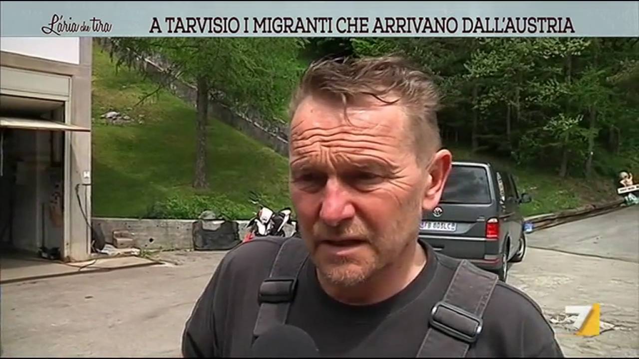 A Tarvisio i migranti che arrivano dall'Austria