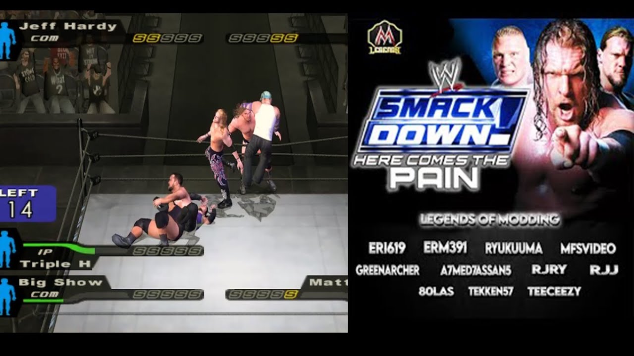 WWE SmackDown! Here Comes The Pain Mod - 
