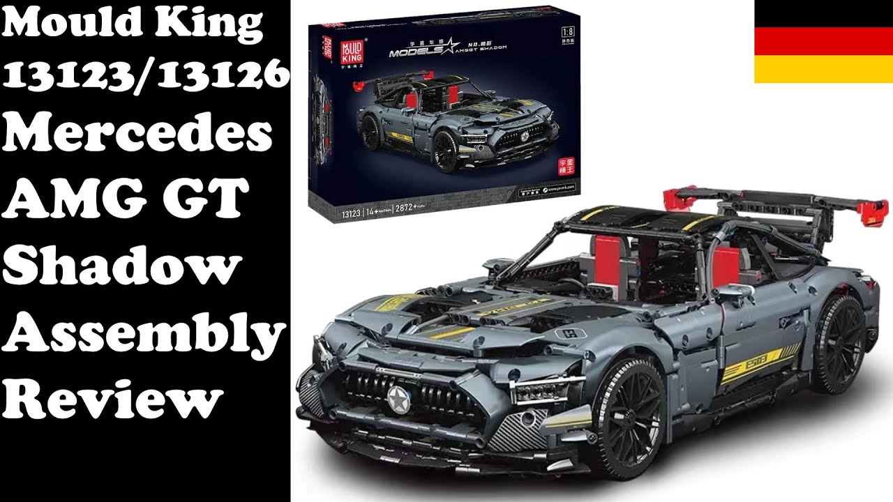 Mould King 13123 - Mercedos AMG GT Shadow - Review