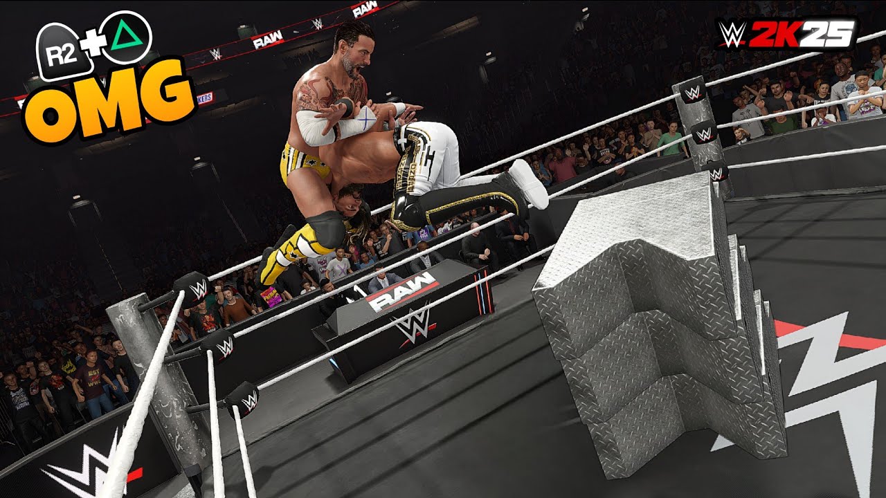 WWE 2K25 – MOST BRUTAL Steel Steps Finishers EVER!