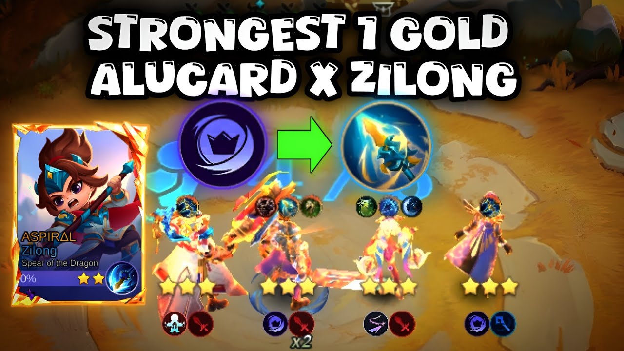 NEW META COMMANDER ZILONG X ALUCARD SHADOWCELL #magicchessgogo 