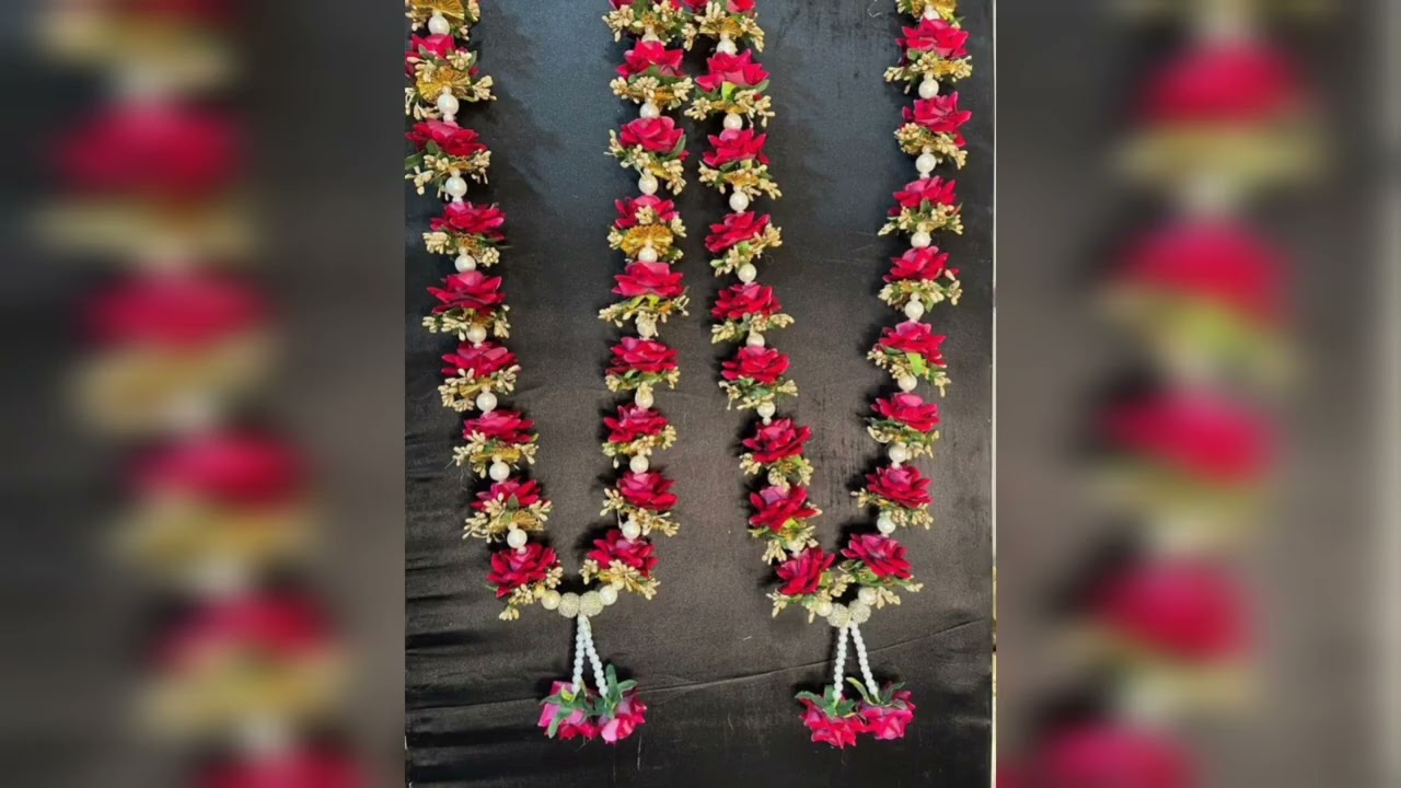 Trendy wedding garlands | poola dandalu | varamalas | jai malas