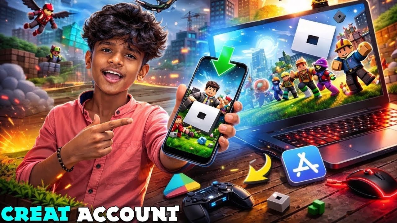 How to creat account in roblox | roblox account 