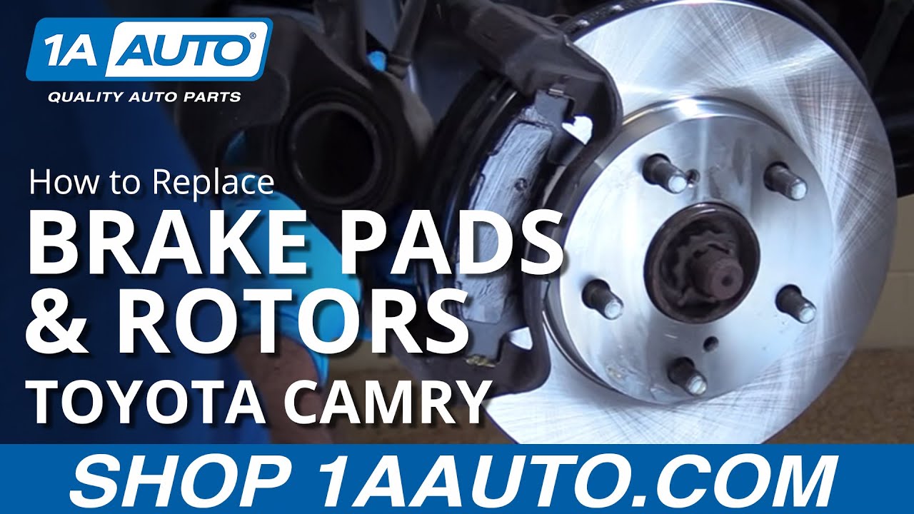 How to Replace Front Brake Pads and Rotors 92-00 Toyota Camry