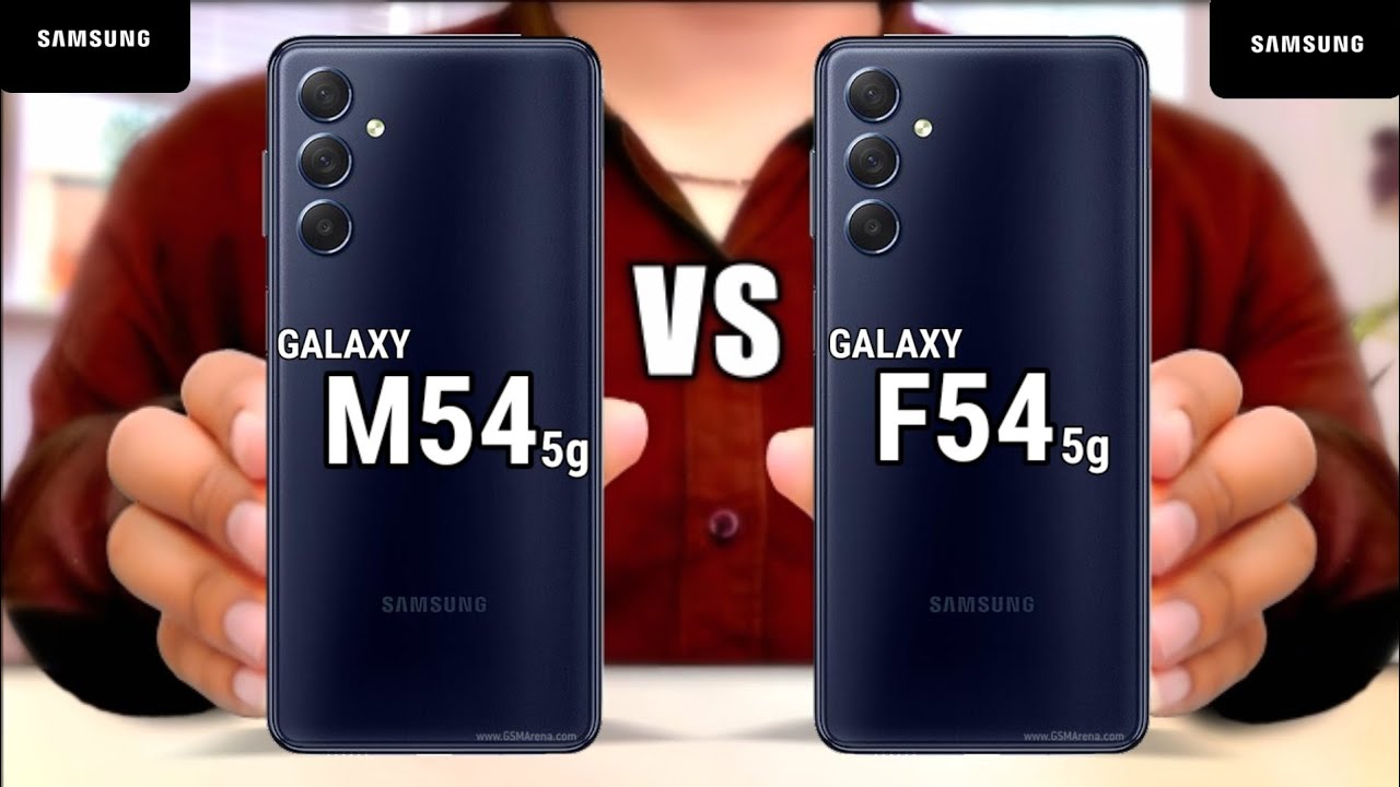 Galaxy M54 5G Vs Galaxy F54 5G  #Trakontech.