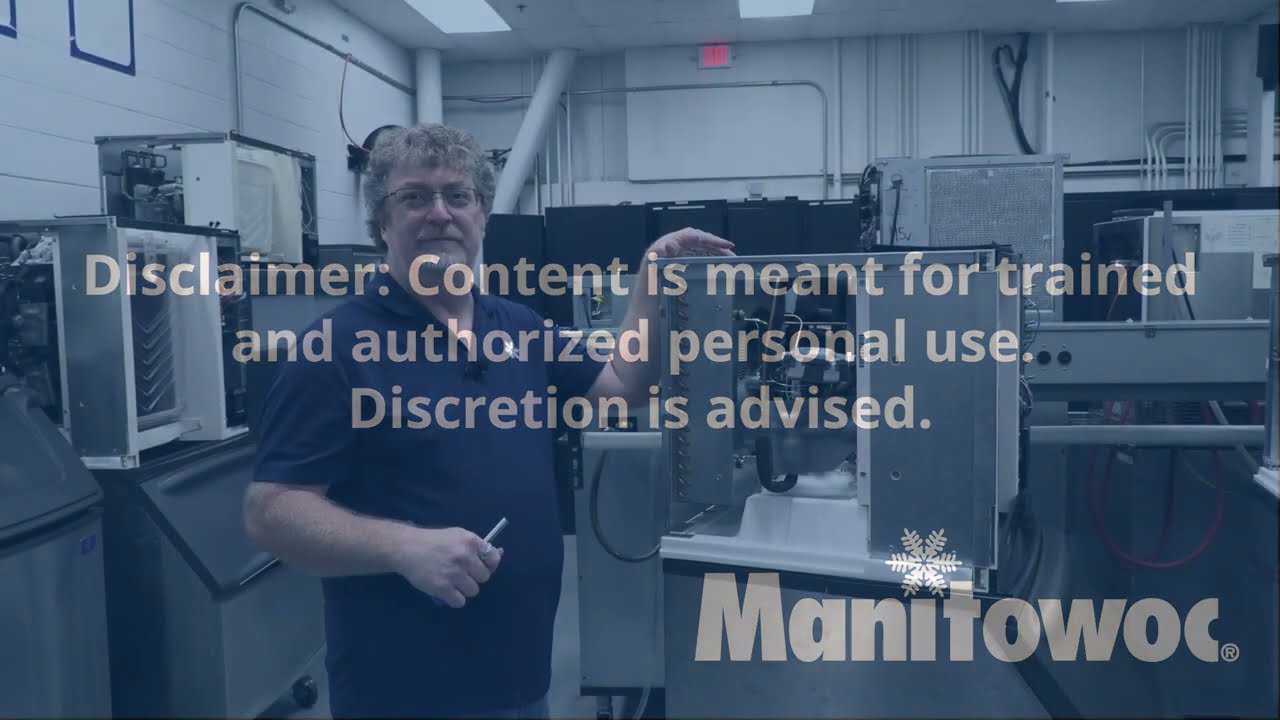 Manitowoc Indigo Condenser Fan Removal