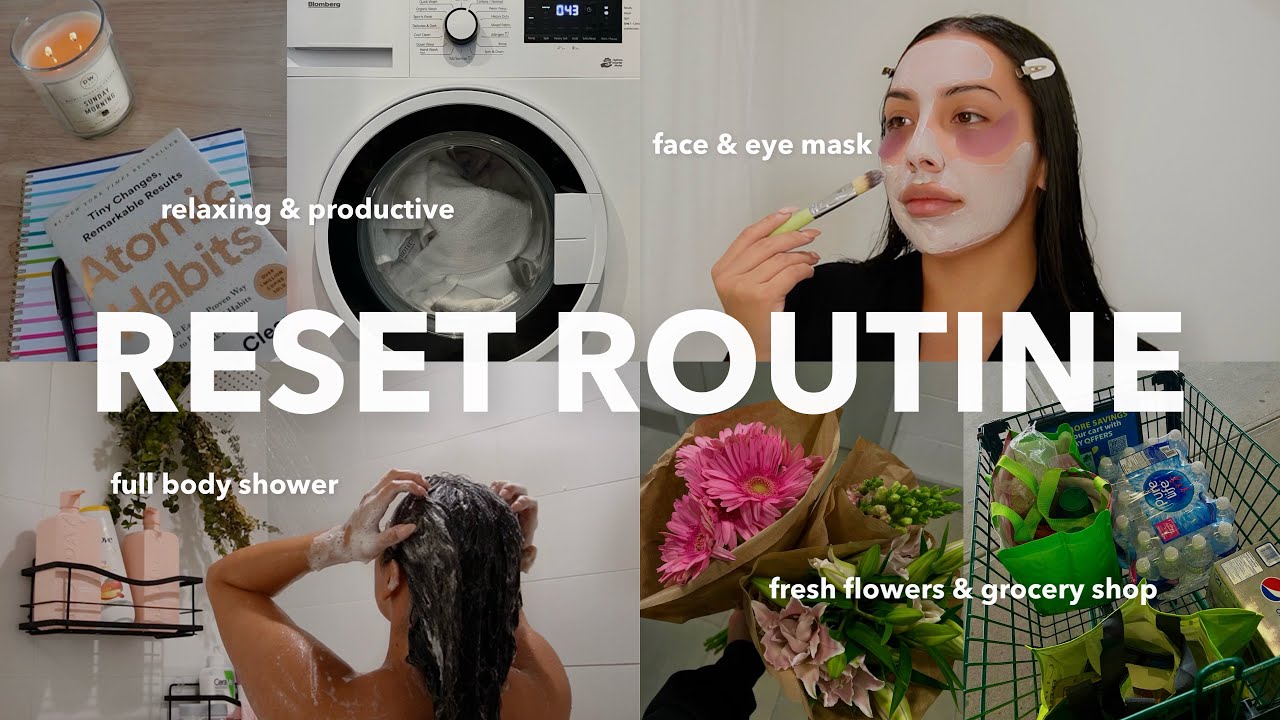 ВОСКРЕСНЫЙ ПЛАН ПЕРЕЗАГРУЗКИ 🌱 подготовка к неделе, покупка продуктов, свежие цветы, чистая кварт...