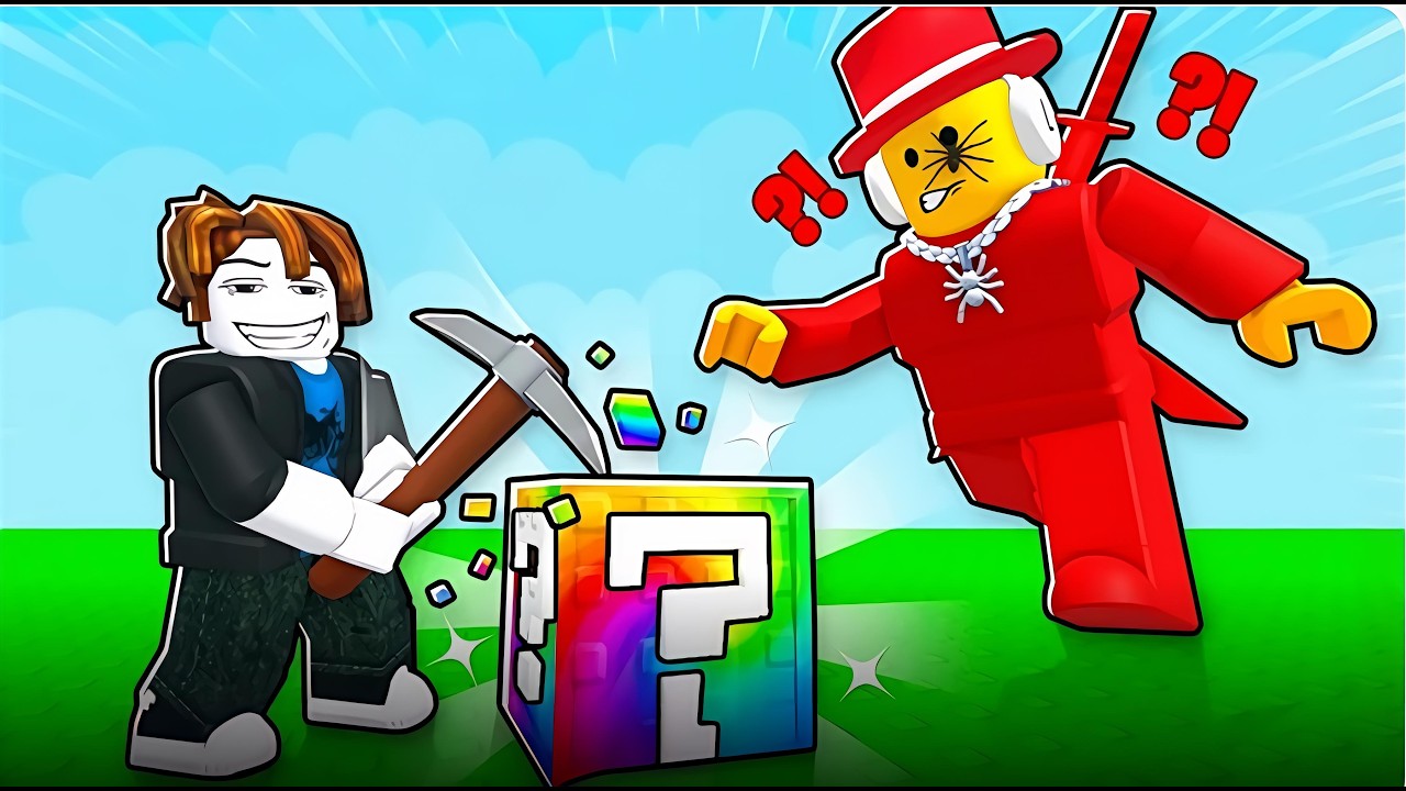Lucky block for a brenroits game play  funny #roblox #games