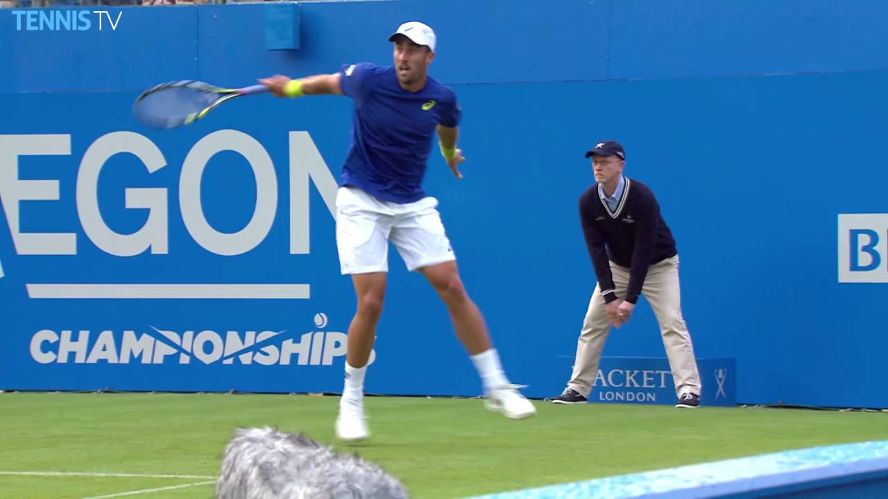Johnson Upsets Gasquet In 1R London Queens Club 2016 Highlights