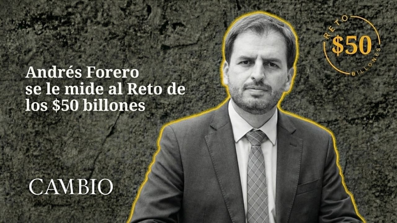 Andrés Forero, aspirante al Senado, en el Reto de los 50 billones | CAMBIO
