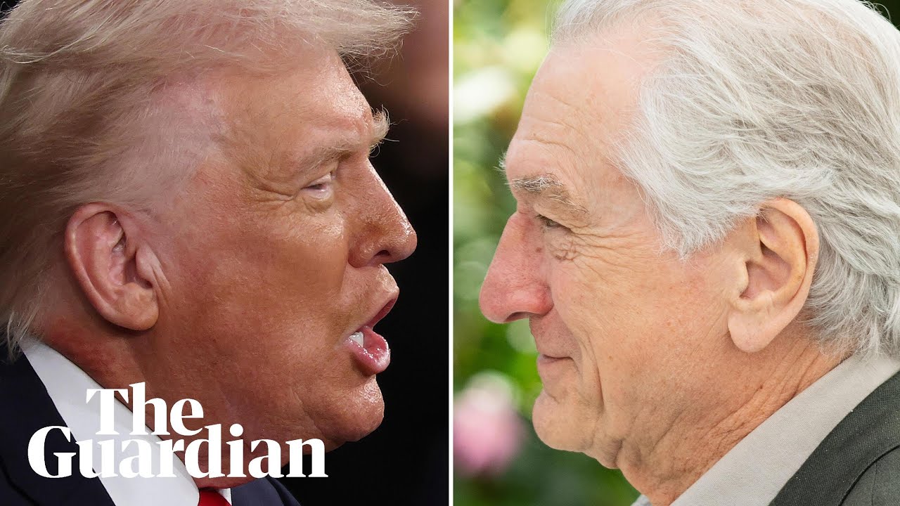 'The goal is to get rid of Trump': Robert De Niro calls for peaceful protest
