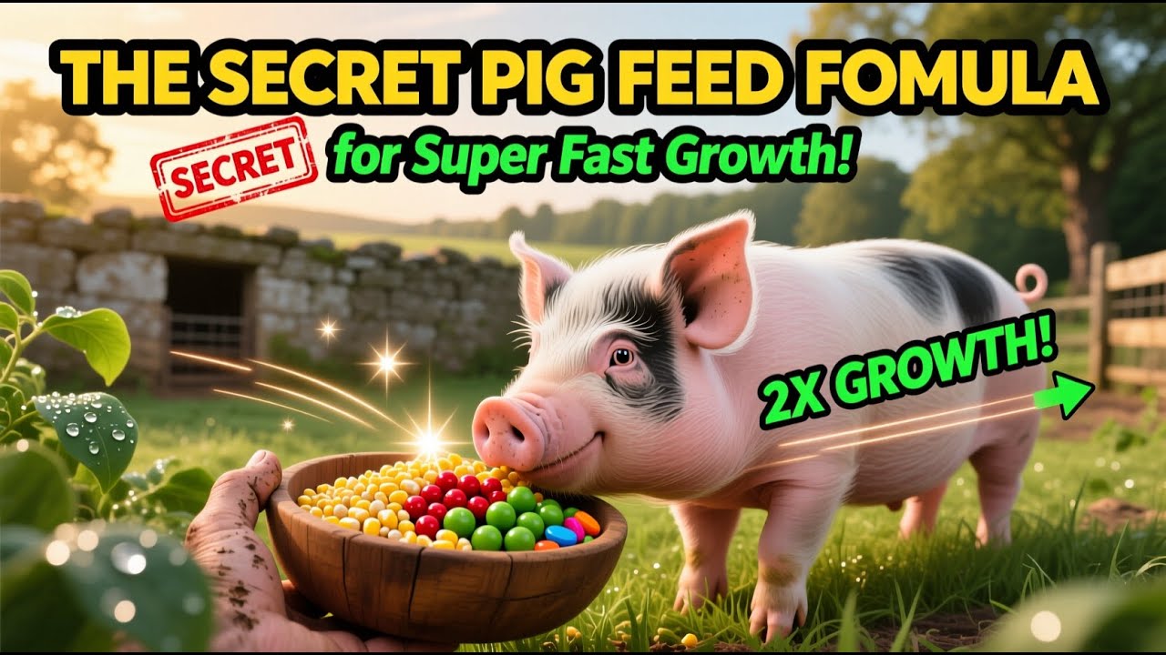 The Secret Pig Feed Formula for Super Fast Growth!