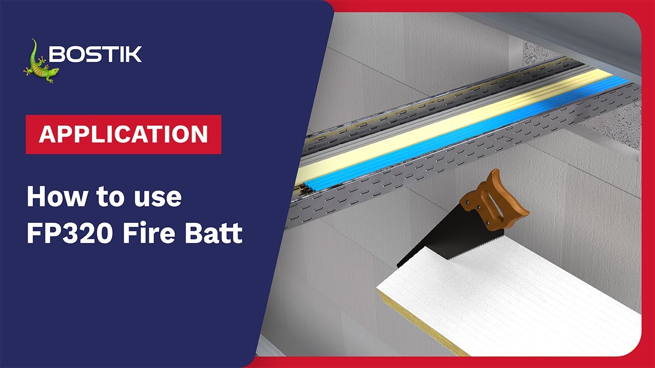 Bostik FP 320 Fire Batt - high density fire protection | Application | Bostik Construction