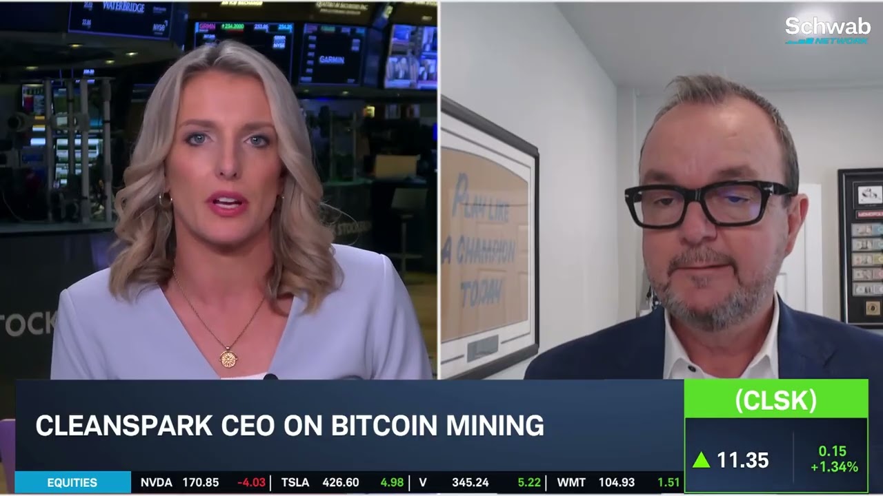 CleanSpark (CLSK) CEO on Data Center Outreach, Bitcoin's 