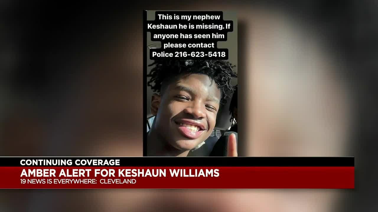 Where is Keshaun Williams? Cleveland teen at center of ongoing AMBER Alert