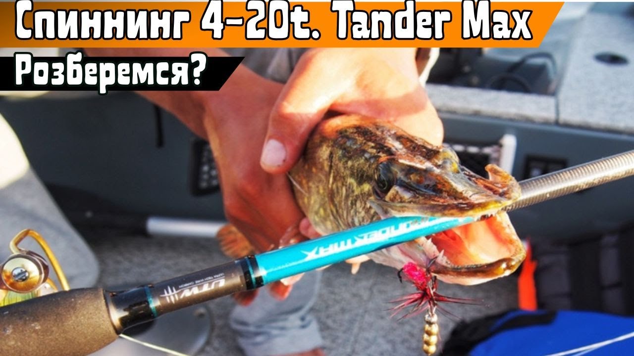 Спиннинг на щуку 4-20g Thunder max  Тандер макс 