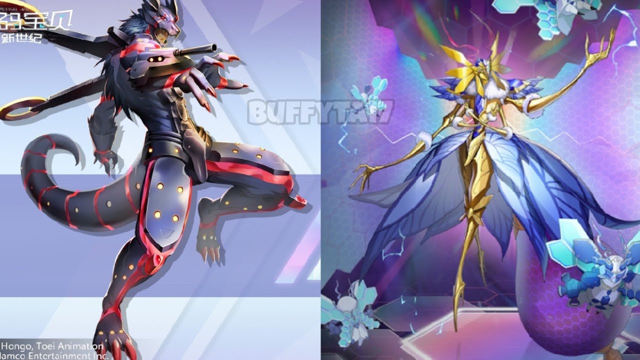 Eosmon Mega & Gabumon BF (Bond of Friendship) Digivolution [Digimon New Century] エオスモン  ガブモン -友情の絆-